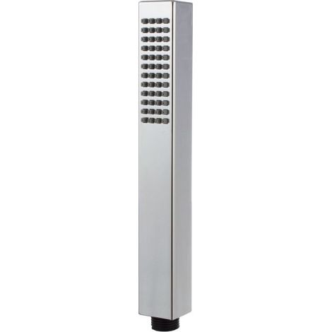 Square Pencil Style Single Function Shower Head