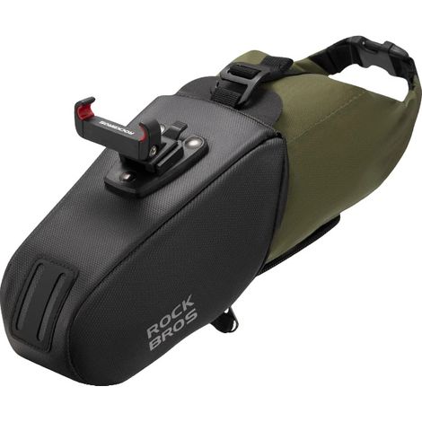 Bolsa trasera, impermeable, de capacidad ampliable, C54, aproximadamente 0,8 L-1,3 L (1/2)