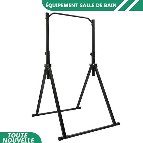 WAOBDLA Triangulaire tirer jusqu'à la station tirer jusqu'à l'équipement d'entraînement de la force de la salle de sport de la maison de la barre de hauteur réglable 5.74-7.55ft (1/5)
