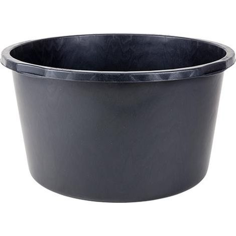 Mörtelkübel 45 l, schwarz rund, L-Skala