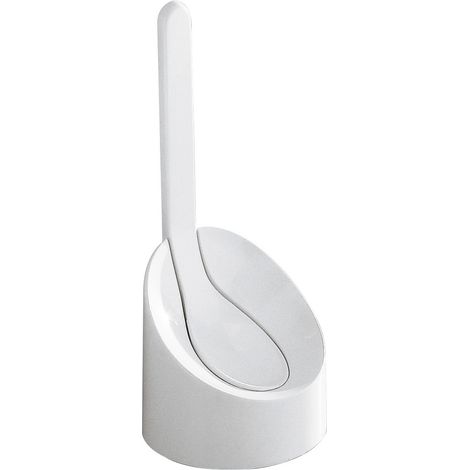 Gedy art. 2033 portascopino Cucciolo scopino bianco in plastica accessori per wc e bagno (1/2)