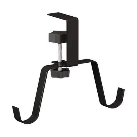 Crochet de bureau debout, crochet de sac pour table,Support de suspension pour casque - Crochet de sac à dos de table peu encombrant pour sacs d'école et porte-documents (1/5)
