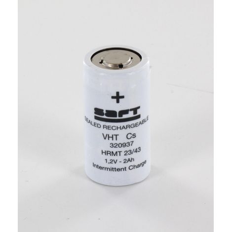 Accu Arts 1.2V 1.6Ah VHTC NiCd HRMT 23/43 con baccelli di saldatura opposti