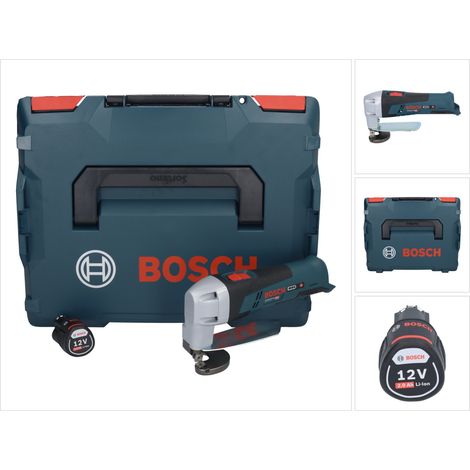 Bosch GSC 12V-13 Professional Cisaille à tôle sans fil 12 V + 1x batterie 2,0 Ah + L-Boxx - sans chargeur (1/5)