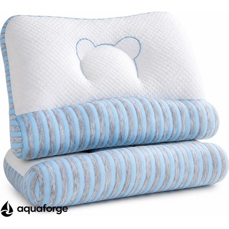 Almofada Cervical Ergonómica Fibra de Poliéster 48 x 74 cm (1/5)