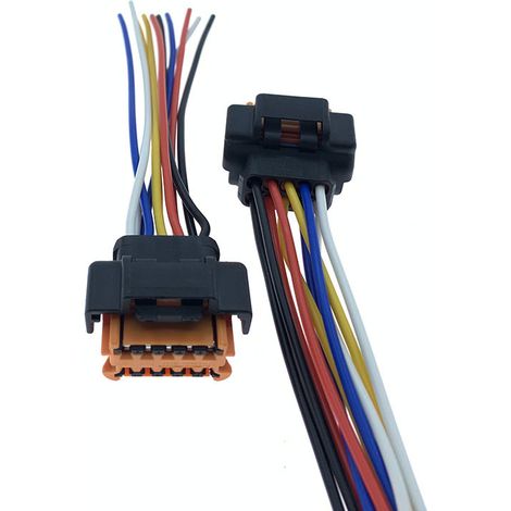 Compatible avec la prise de phare Peugeot 308/308CC/SW, la douille de phare à feux de croisement et de route 408 et la prise du faisceau de câblage d'éclairage avant. (1/4)