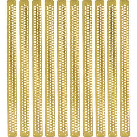 10 Pièces Piège à Pollen en Plastique pour Ruche d'Abeilles, Outil de Collecte Apicole (1/5)