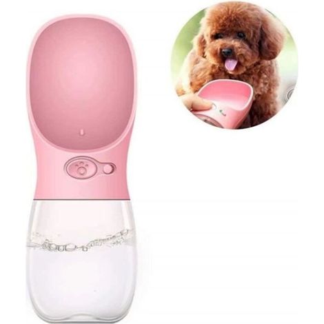 (Pink)Portable Water Bottle - Not specified - Pink Model - 350 ml - Leakproof - Compact Design (1/4)