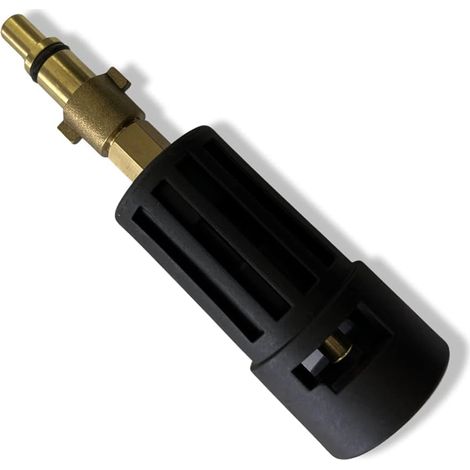 1 - Adaptateur Nettoyage Haute Pression - Connecteur Baïonnette IG - Compatible Kärcher Nilfisk Kränzle Bosch Stihl - Plastique Noir (1/5)