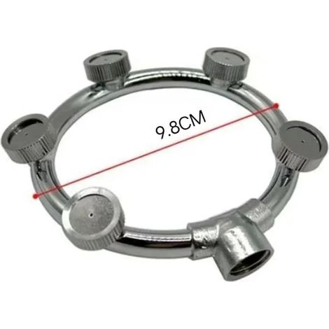 (5 têtes) M14 Pulvérisateur électrique haute pression pour jardin et agriculture : buse d'arrosage à pulvérisation ultra-fine (1/5)