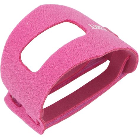 Bande de soutien de poignet souple, respirante et ajustable pour le sport, idéale pour les déchirures du TFCC, le yoga et la pratique du yoga (rose rouge, main droite) (1/5)