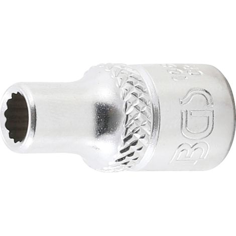 Llave de vaso 12 caras entrada 6,3 mm (1/4") 3/16"