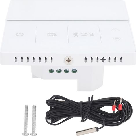 Thermostat intelligent WiFi, régulateur de température intérieur avec écran LCD, AC 90-240 V (1/5)