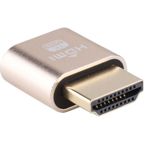Ulisem Grafikkarte Gefälschte HDMI-Lade VGA Camouflage Analog HD Lockscreen Virtuelle Anzeige (1/3)