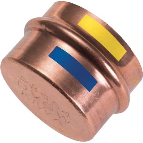 TAPPO FEMMINA IN RAME A PRESSARE Ø18 mm