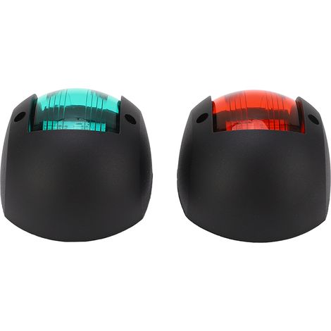 2 seitliche Positionsleuchten (links rot, rechts grün), schwarze LED-Navigationsleuchten (1/5)