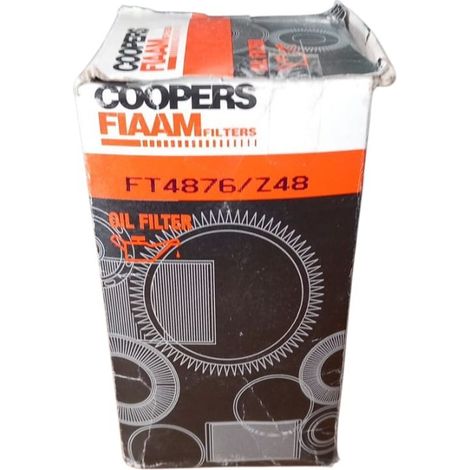 Filtro olio motore marca coopers fiaam codice filtro ft4876 z48