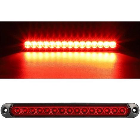 Anhängerbremslicht/Rücklicht – 12–24 V Gleichstrom – 15 LEDs – Rot (1/5)