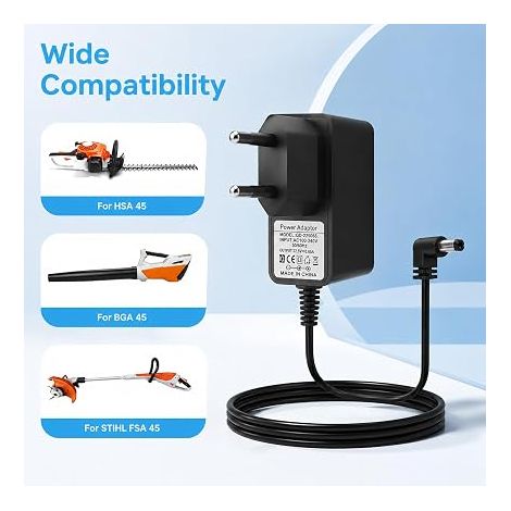 22.5V 0.65A Charger FSA45 HSA45 BGA45 Wireless Hedge Trimmer (1/4)