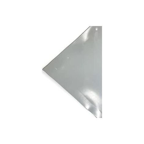 TENDAGGIMANIA Telo in PVC in alta grammatura 650 g/mq - impermeabile al 100% - Ignifugo, Anti UV, Antivento, Antipioggia, Antistrappo - Vendita al mezzo metro lineare - Colore: Grigio Chiaro -250cm