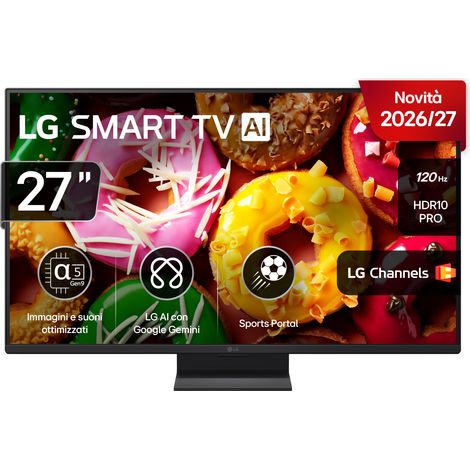 LG 27LB70006LA 68,6 cm (27") Full HD Smart TV Wifi Negro (1/5)