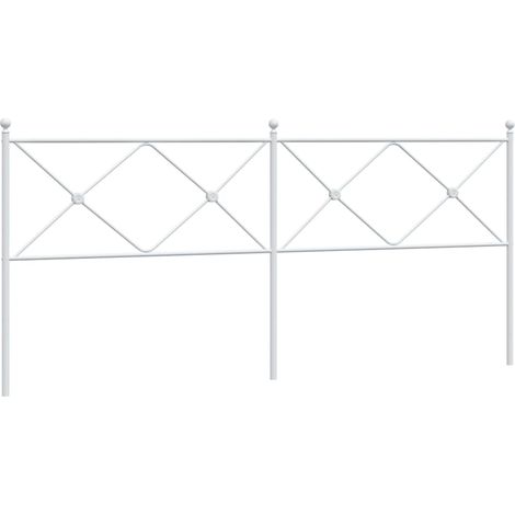 Tête de lit,Panneau décoratif métal blanc 200 cm CFW5222999 (1/5)