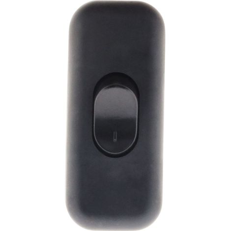 Interrupteur unipolaire 2A noir – Pour installations électriques – Compatible avec tous types de câblage – Zenitech (1/4)