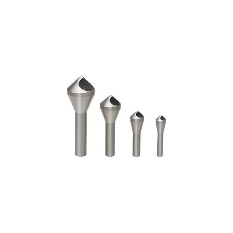 4Pcs Fraise à Chanfreiner Ébavurer Foret Conique en HSS pour Perçage Métal Bois Plastique
