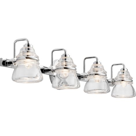 Elstead Kichler Talland Lampada da parete per bagno Cromo lucido, IP44 (1/4)