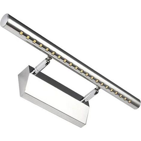 Applique Murale pour salle de bain avec miroir - ONEVER - 5050SMD - 21 LED - Acier inoxydable - 5W (1/4)