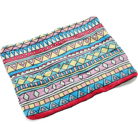 Couverture pour chiot en flanelle chaude et douce, tapis de couchage pour petits, moyens et grands animaux de compagnie (chiens et chats), 50 x 32 cm / 19,7 x 12,6 pouces (1/5)