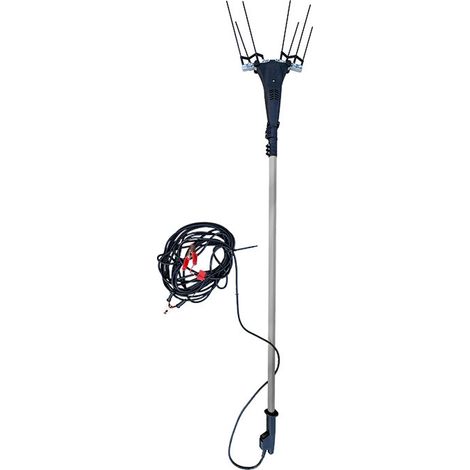 SCUOTIOLIVE SCUOTITORE OLIVE ABBACCHIATORE A BATTERIA 12V TELESCOPICO 2,1–3,1 m