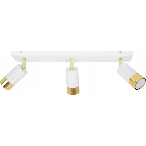 LAMPADA MODERNA CON FARETTO RIFLETTORE DA SOFFITTO E DA PARETE (1/5)