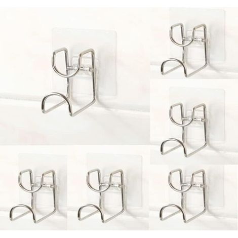 Lot de 6 lavabos muraux transparents (1/5)