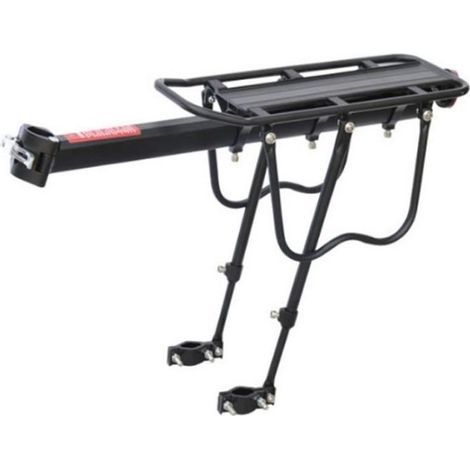 Porte-VéLos 50 Kg Capacité VéLo à DéGagement Rapide Bagages Cargo Tige de Selle Porte-Bagages Porte-Bagages ArrièRe Fender-Ywey