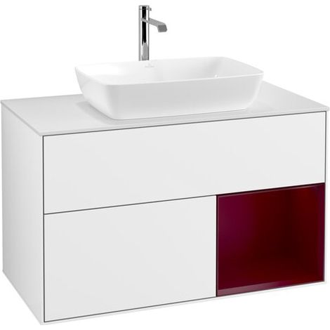 Villeroy & Boch F781HBGF Meuble sous lavabo Finion F78 (1/2)