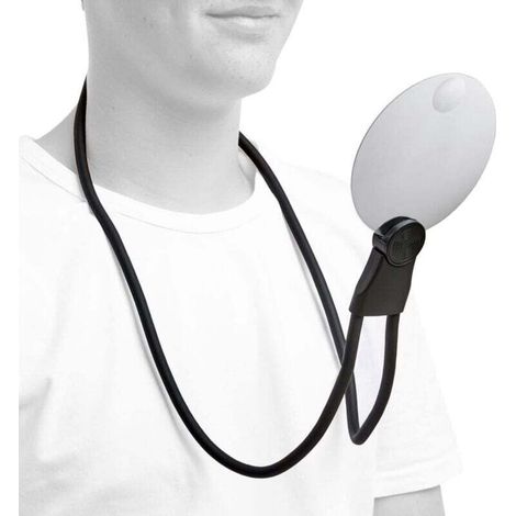 3-in-1 Magnifier: Neck Magnifier, Hands-Free Magnifier, Stand Magnifier, Tabletop Magnifier, 360x230x240 mm (1/4)