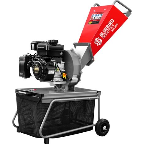 biotrituratore a scoppio bluebird "shr 1000" 4t 212 cc