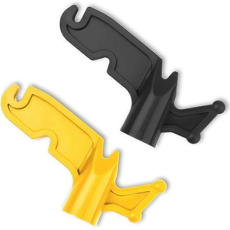 crochets d'extension pour tige, accessoires de crochets en plastique multi-usages filetés de 3/4 pouce de diamètre intérieur (1/5)