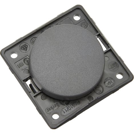 Interruttore a chiave universale Integro Flow/Pure, antracite opaco, codice 936562505 (1/2)