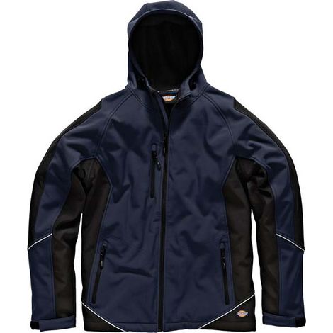 Veste Softshell INDUSTRY marine/noir,Taille XXL