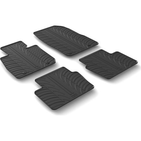 Set tappeti su misura in gomma - compatibile per  Mazda CX-3 (06/1509/22)