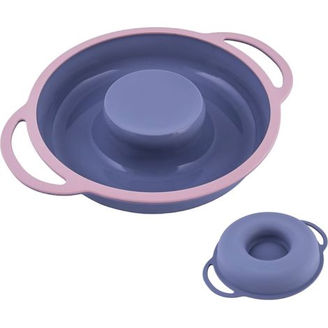 Silikon-Backform für Sarvin-Donuts, 23 cm, verstärkt, mit Griffen (1/3)