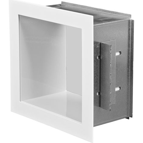 Boîte de ventilation carrée - 170 x 170 mm