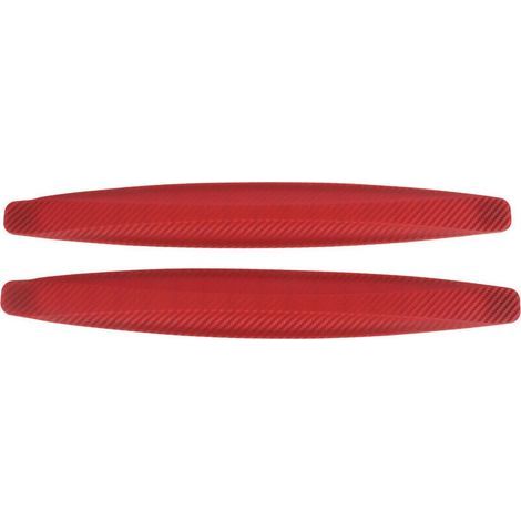 Universal car bumper edge protector, anti-scratch and anti-collision side body corner protector (red) (1/4)