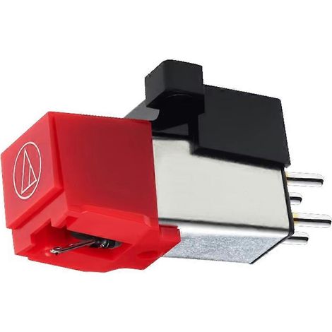 Cellule phono stéréo à double aimant mobile AT91R avec diamant conique pour platines vinyle AT-LP3, LP60 et PL300. (1/4)