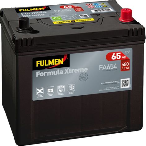 Batterie FULMEN Formula XTREME FA654 12v 65AH 580A D23D (1/2)