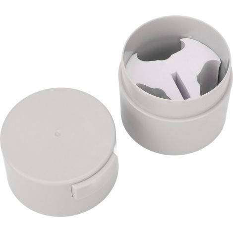 Réservoir de rangement pour colle à faux cils, anti-dessèchement, pot gris pour adhésif d'extension de cils à pression négative (1/5)