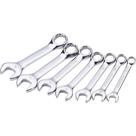 Draper Hi-Torq® Metric Stubby Combination Spanner Set (7 Pieces) - Model 56398 (1/5)