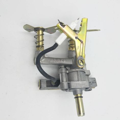 Ensemble d'allumage à double canon et double tuyau pour cuisinière à gaz, allumeur pour cuisinière à gaz, corps de vanne à double canon pour cuisinière